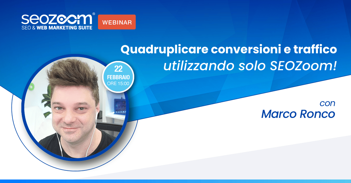 quadruplicare il traffico con SEOZoom