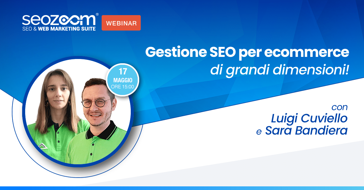 Gestione SEO per eCommerce di grandi dimensioni